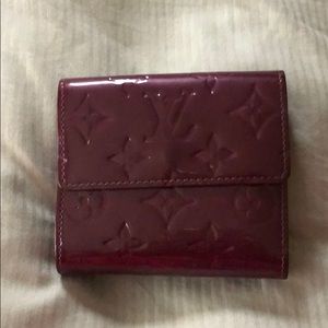 Louis Vuitton Vernis Elise Wallet in Purple